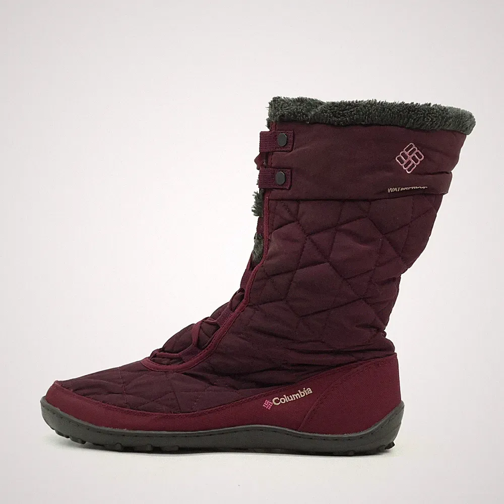Columbia Damen BL1585-562 Stiefel Bordeaux Waterproof Winterstiefel EU 41,5