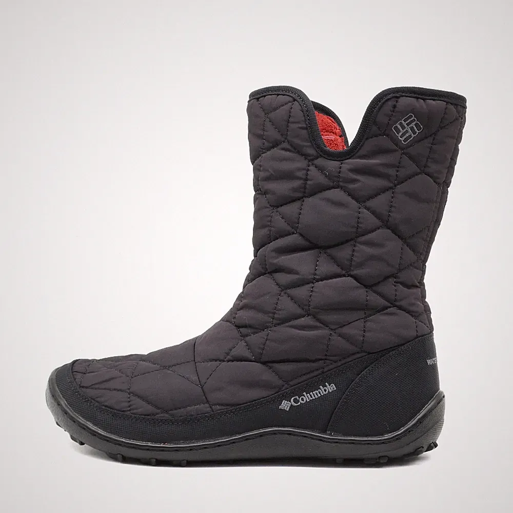 Columbia Damen BL1597-010 Stiefel Schwarz Textil Omni-Grip Winterstiefel EU 38.5