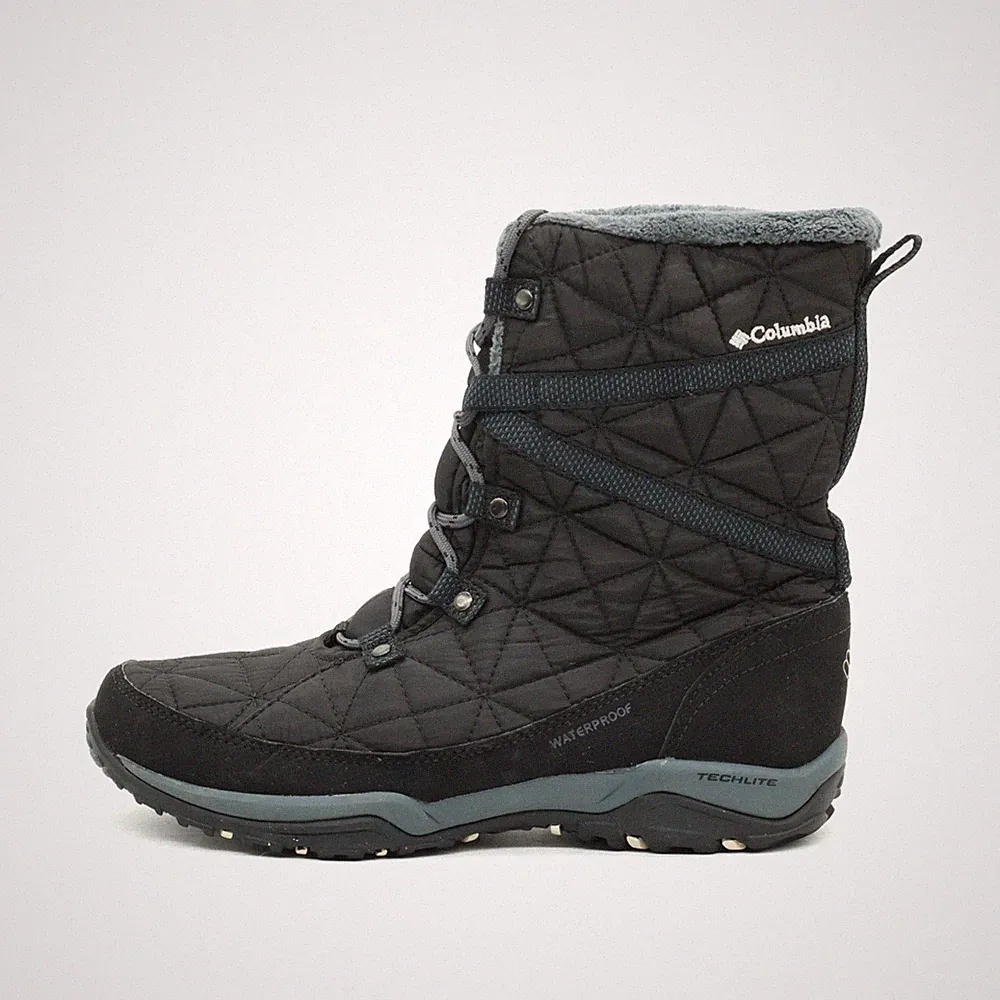 Columbia Damen BL1743-010 Stiefel Schwarz Techlite Winterstiefel EU 38.5