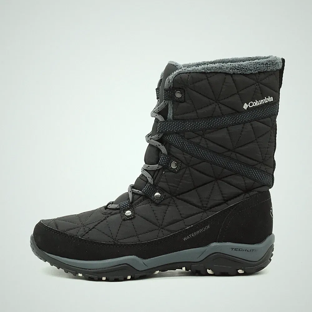 Columbia Damen BL1743 Stiefel Schwarz Textil Techlite Winterstiefel EU 36.5