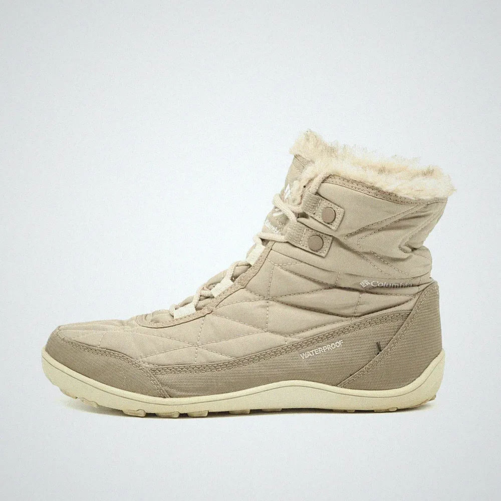 Columbia Damen BL5961-212 Stiefel Beige Synthetik Mittel Snow Boots EU 39.5