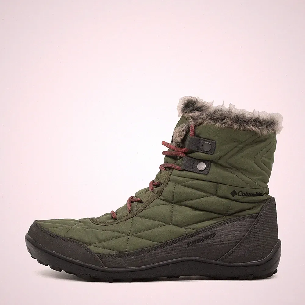 Columbia Damen BL5961-384 Stiefel Grün Textil Outdoor Winterstiefel EU 41.5