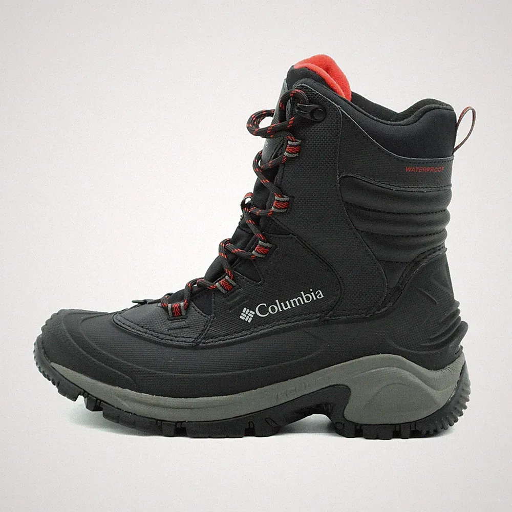 Columbia Damen BM5980-010 Stiefel schwarz rot Outdoor Winterstiefel EU 40.5