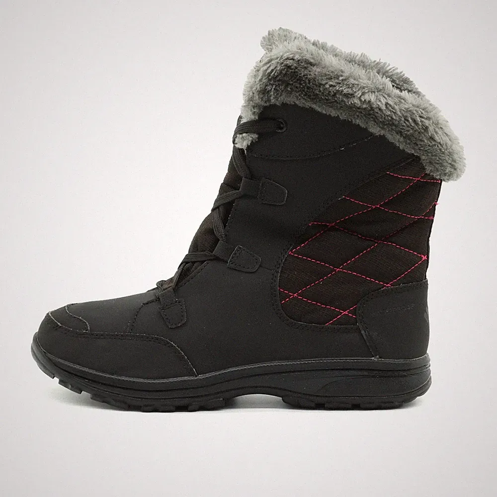 Columbia Damen BY1331-011 Stiefel Schwarz Synthetik Outdoor Winterstiefel EU 37