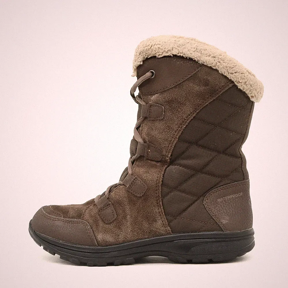 Columbia Damen WMN'S BL1581-232 Stiefel Braun Waterproof Winterstiefel EU 37.5