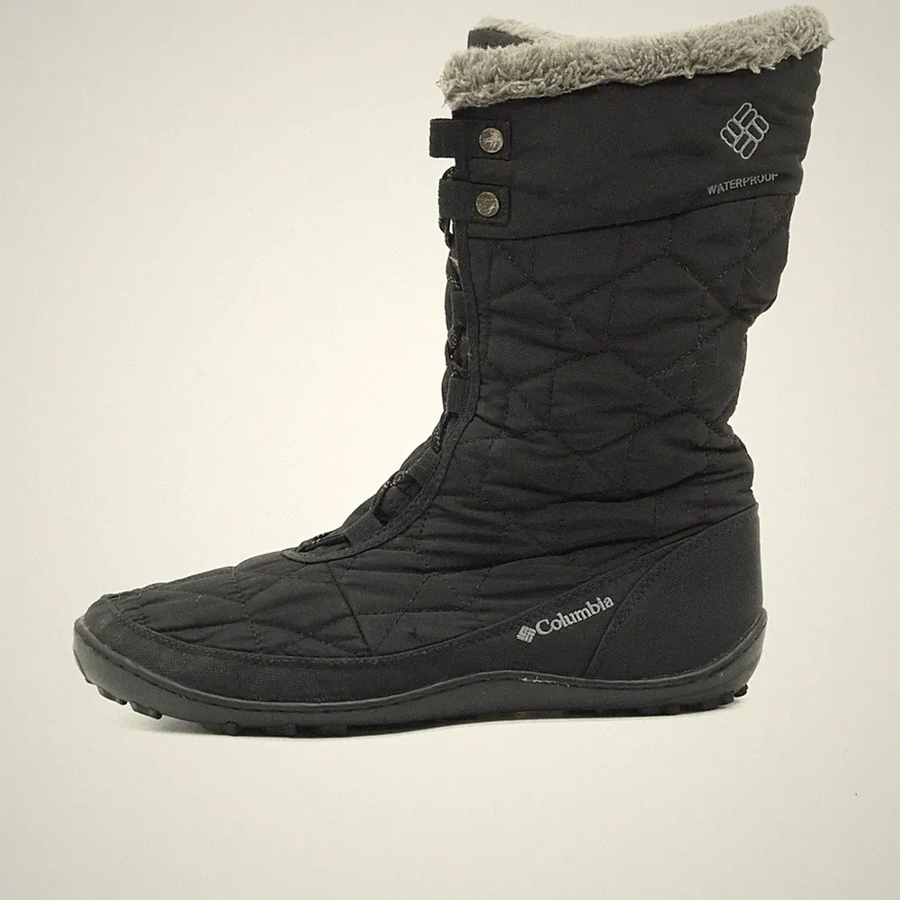Columbia Damen WMN'S BL1585-010 Winterstiefel Schwarz Omni-Grip Stiefel EU 42