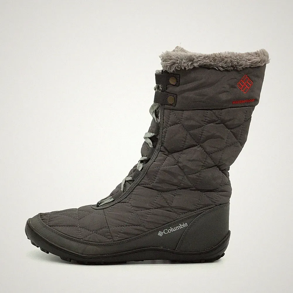 Columbia Damen WMN's BL1585-051 Stiefel Grau Textil Outdoor Winterstiefel EU 40