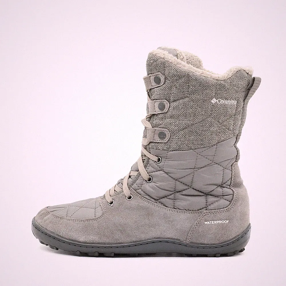 Columbia Damen YL5387-052 Stiefel Grau Textil Winter Winterstiefel EU 39.5