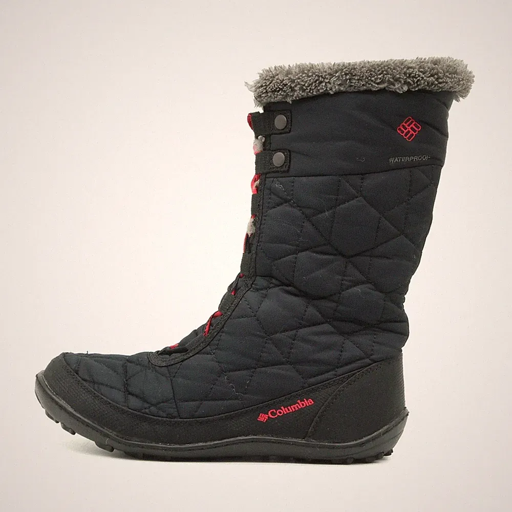 Columbia Damen YY5231-011 Stiefel Schwarz Omni-Grip Winterstiefel EU 37