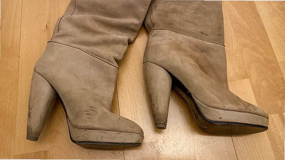 Baumwolle Over-Knee