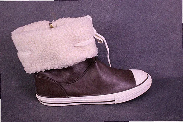 Converse Boots All Star Andover Hi Chucks Leder braun Gr. 38 Stiefel BC1810