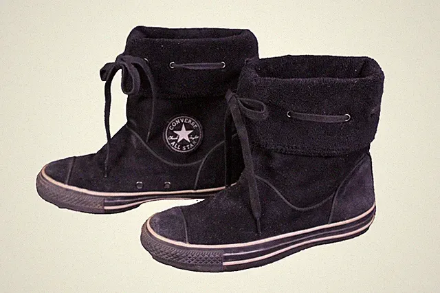 Converse Boots All Star Andover Hi Chucks Suede schwarz Gr. 38 Stiefel BC1600