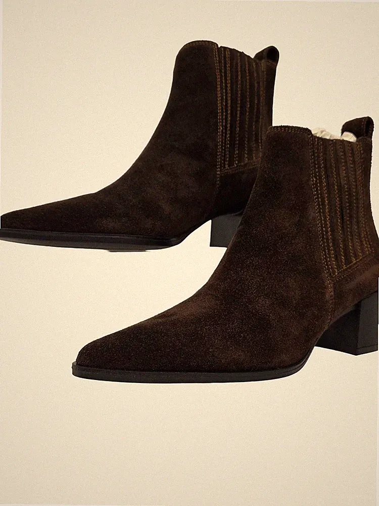 Copenhagen Studios CPH298 Chelsea Boots Gr. 37 Braun Wildleder Neu
