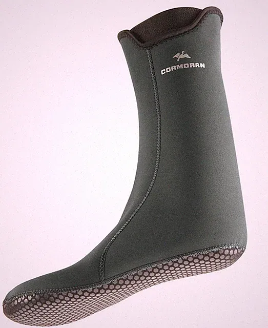 Cormoran Neopren Stiefelsocken lang Gr. 38 - 47 grün Wintersocken