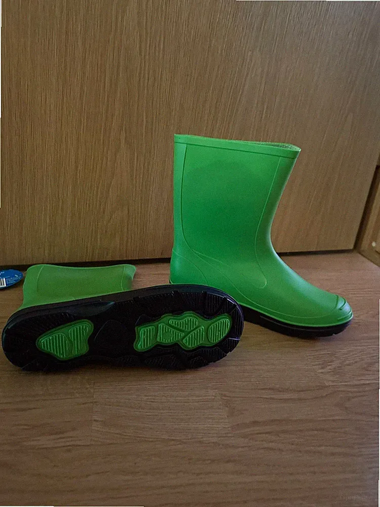 Cortina Regenstiefel Unisex grün/schwarz EU 37 wasserdicht rutschfest