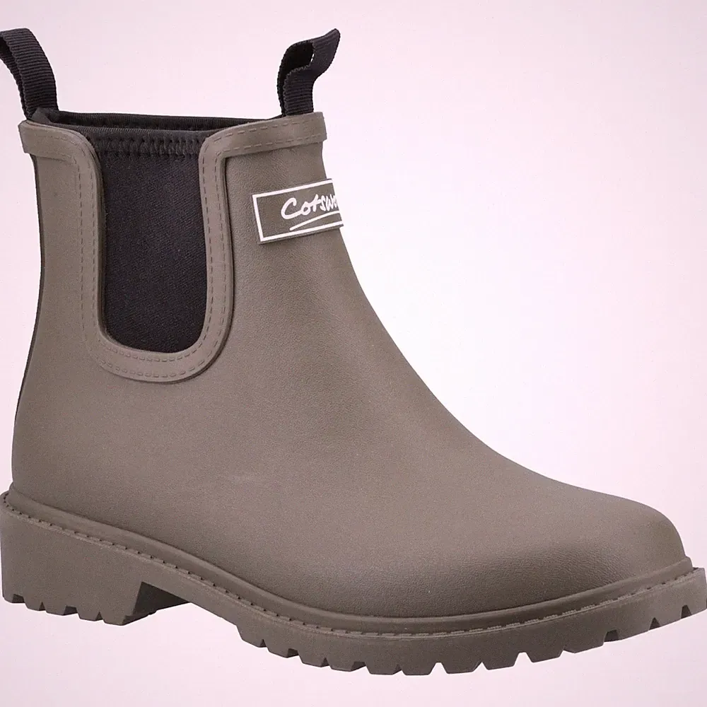Cotswold Barton TPR+Neopren Damen Khaki Gummistiefel