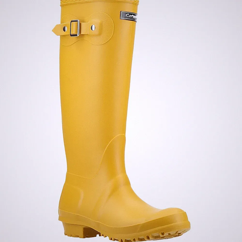 Cotswold Damen Stiefel - Sandringham Gummistiefel IN Senfgelb, 3-9