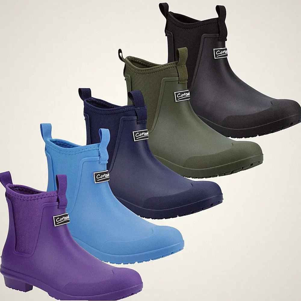 Cotswold Damen wasserdichte kurze Gummistiefel Grosvenor Ankle Chelsea Händler