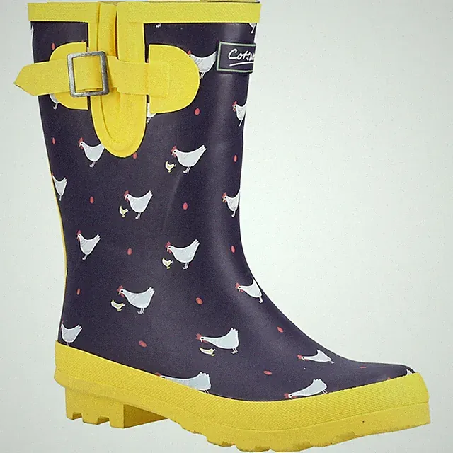 Cotswold Farmyard Mid Gummihuhn-Wellington-Stiefel