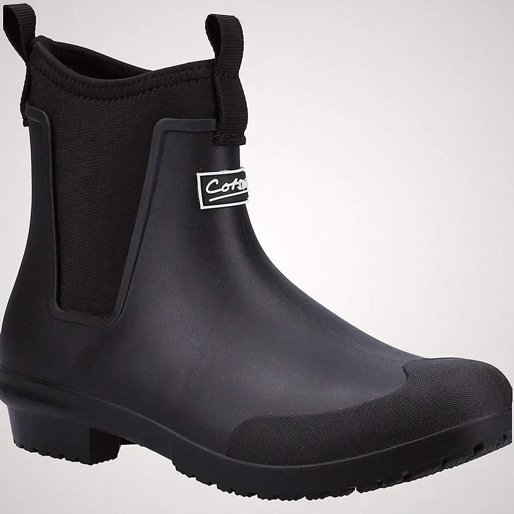 Cotswold Grosvenor Schwarze Gummistiefel
