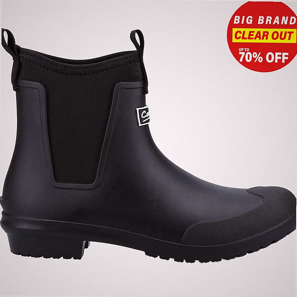 Cotswold Grovsner Damen Wasserdichte Outdoor Wandern Garten Gummistiefel Schwarz