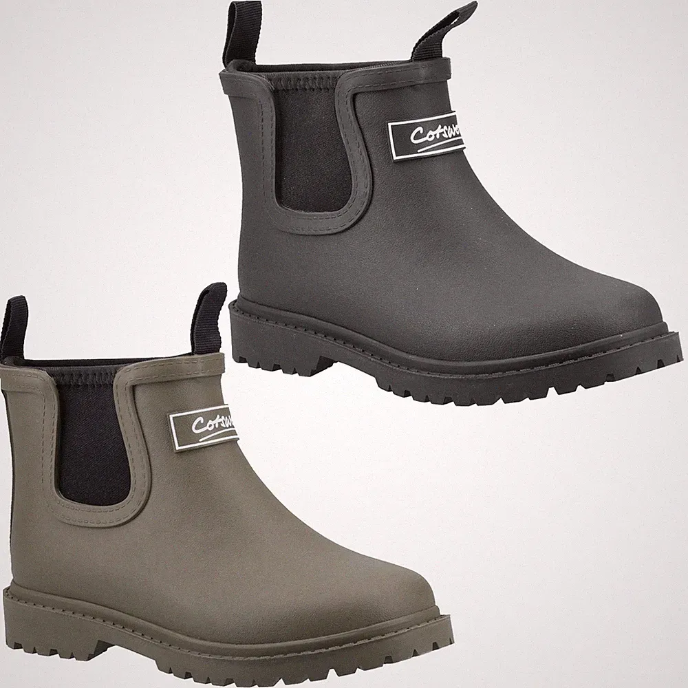 Cotswold Herren Barton Bootie Wellies Wasserdicht Neopren 2026 Kurzschaft