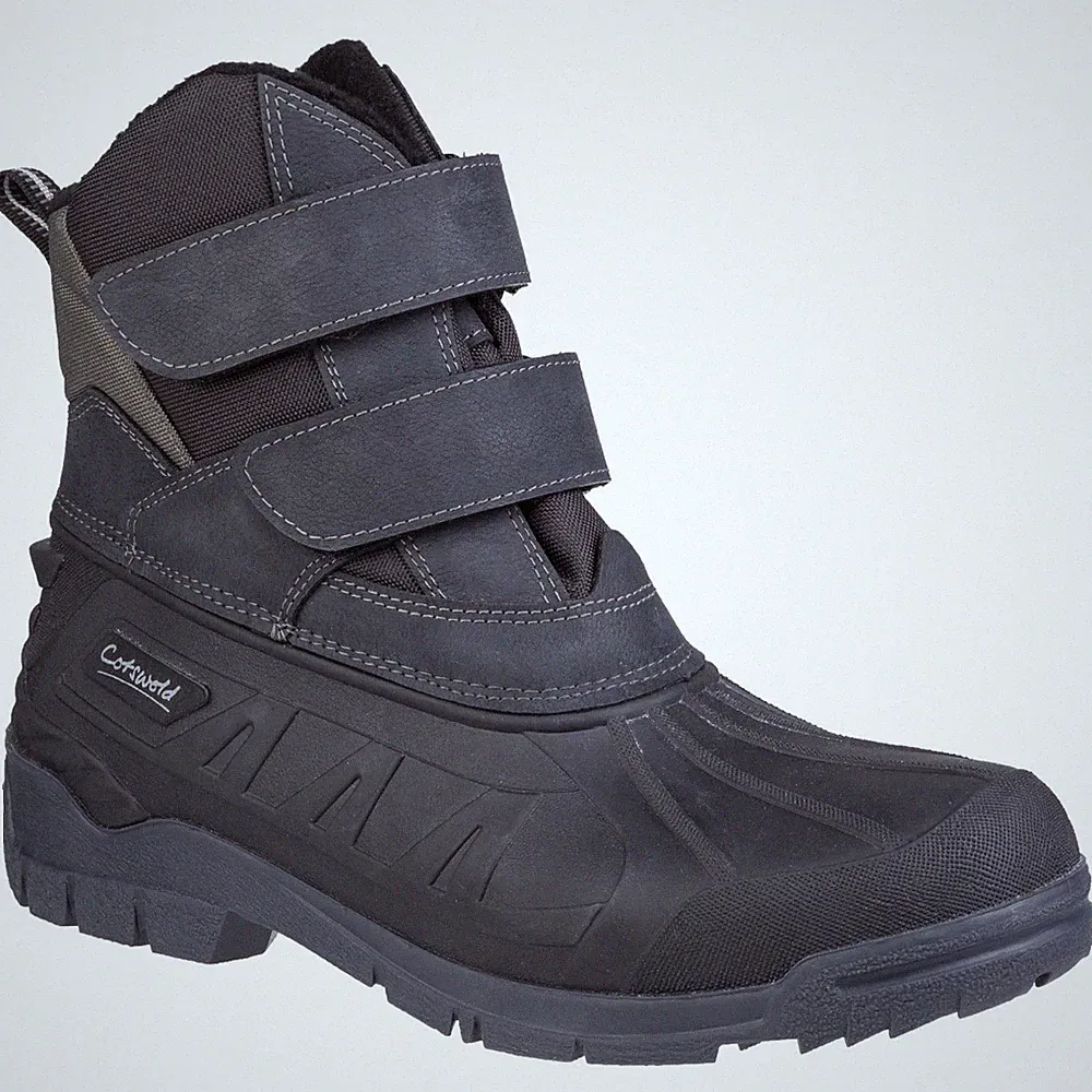 Cotswold Kempsford Schwarze Gummistiefel