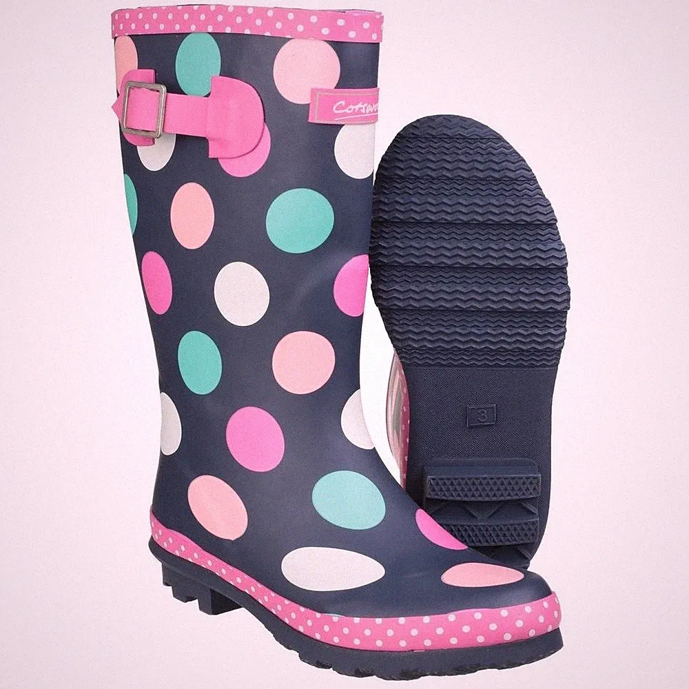 Cotswold Kinder Gummistiefel Dotty Jnr Pull ON Wellington Boot Non Safety 24247