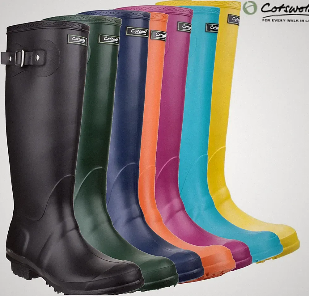 Cotswold Sandringham Damen Gummistiefel Classic Rubber Tall Gummistiefel