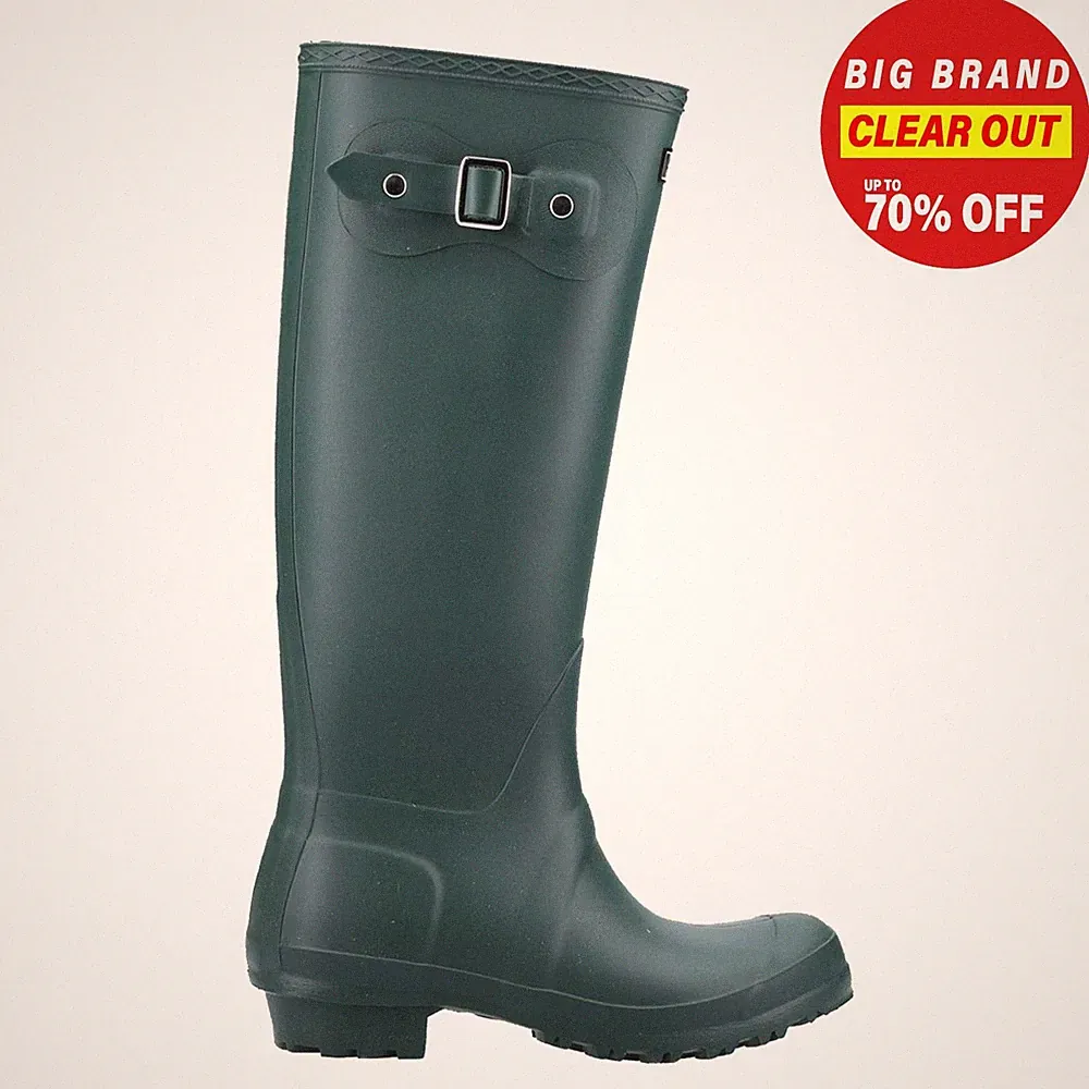 Cotswold Sandringham Damen Wasserdicht Wandern Außen Gummistiefel Grün