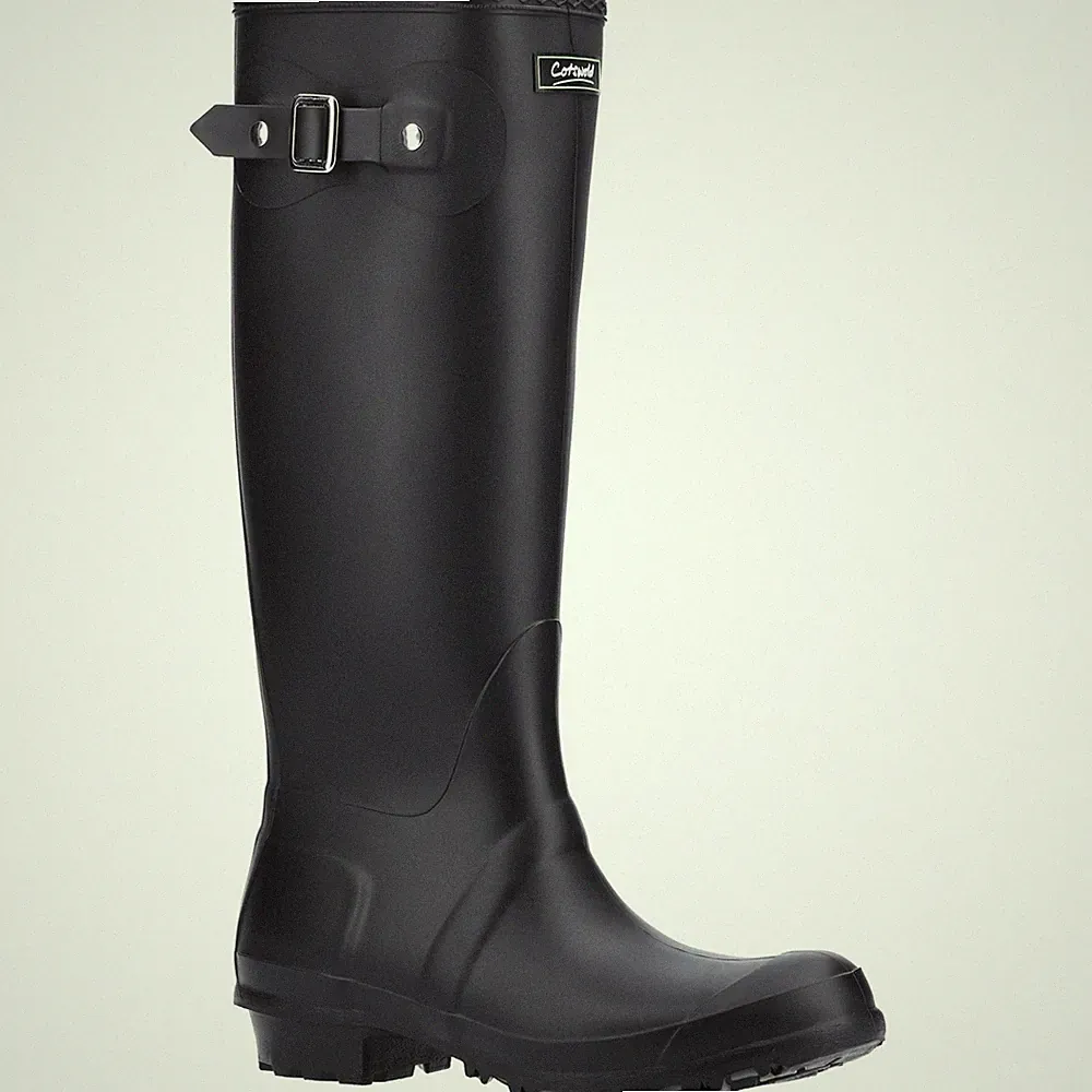 Cotswold Sandringham Pvc Schwarze Gummistiefel