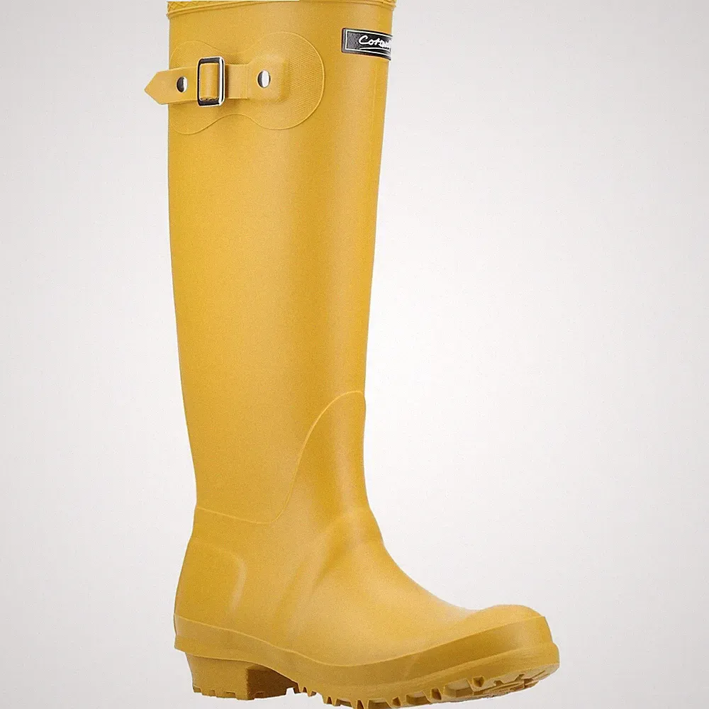 Cotswold Sandringham Pvc Senf Gummistiefel