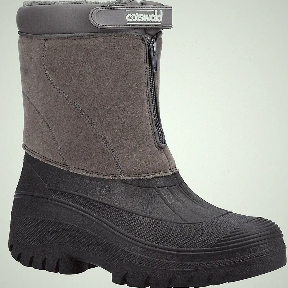 Cotswold Venture Synthetische Graue Gummistiefel