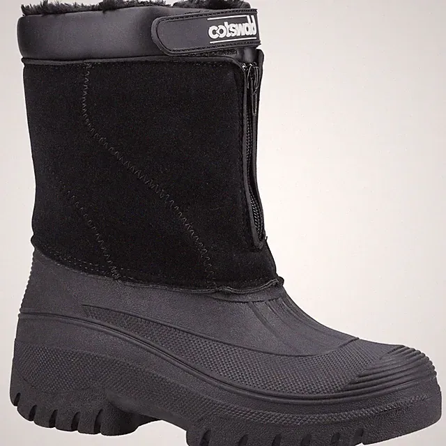 Cotswold Venture Synthetische Schwarze Gummistiefel