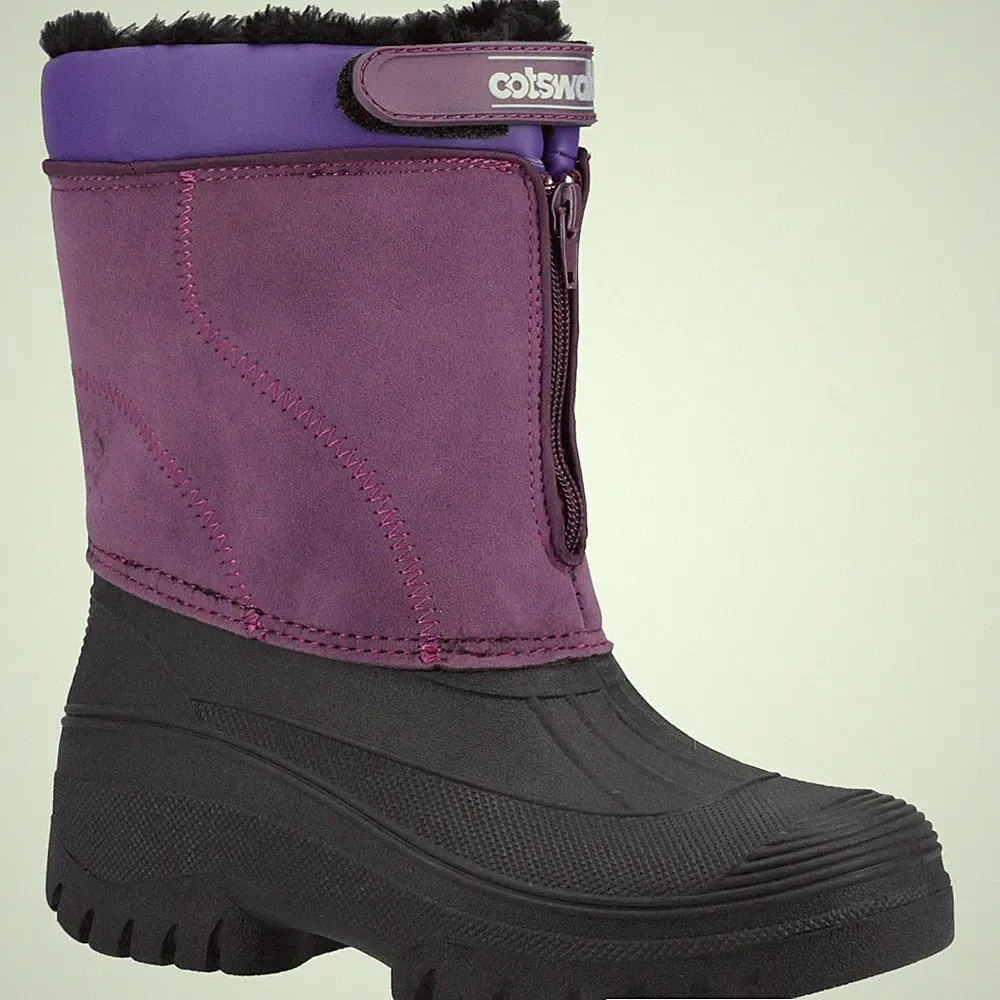 Cotswold Venture Synthetische Violette Gummistiefel