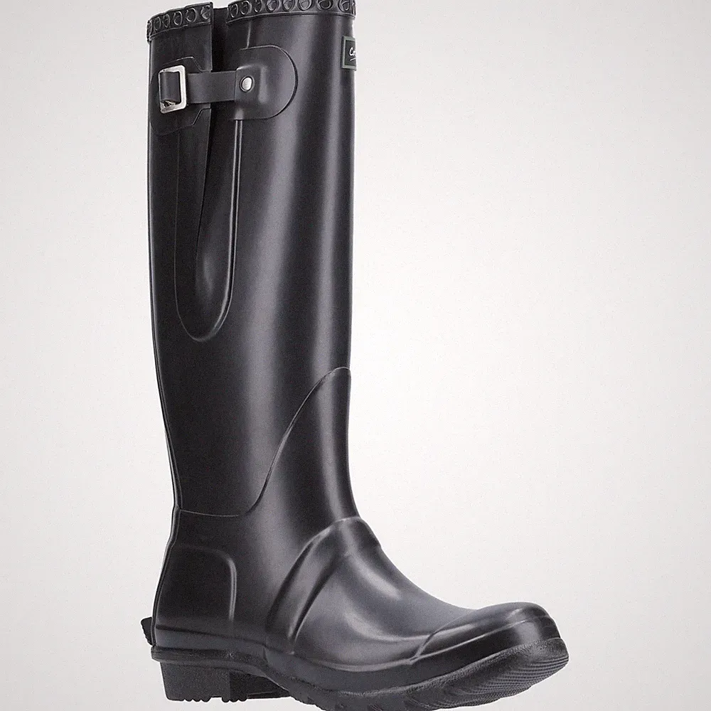 Cotswold Windsor Welly Gummistiefel Schwarz