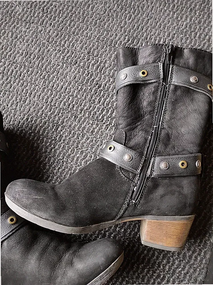 Wolle Cowboystiefel