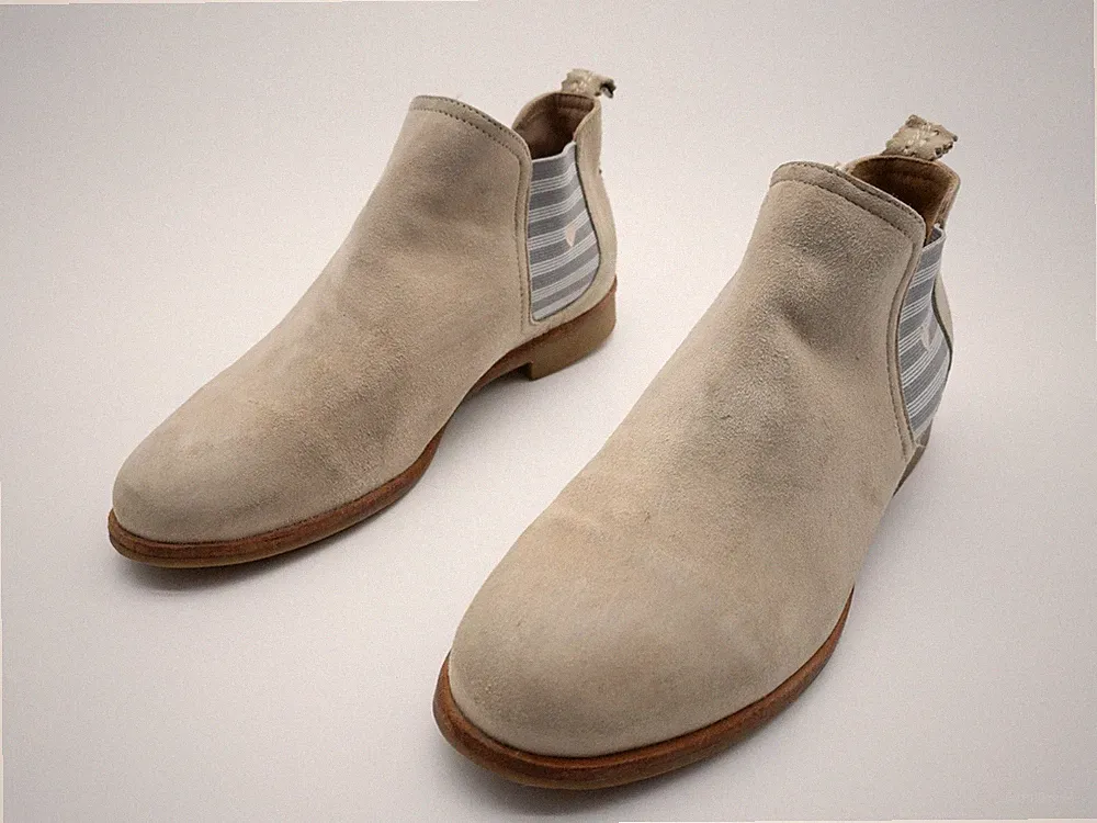 CRICKIT Damen Chelsea Boots Ankle Boots Stiefelette beige Gr 40 EU Art 20802-56