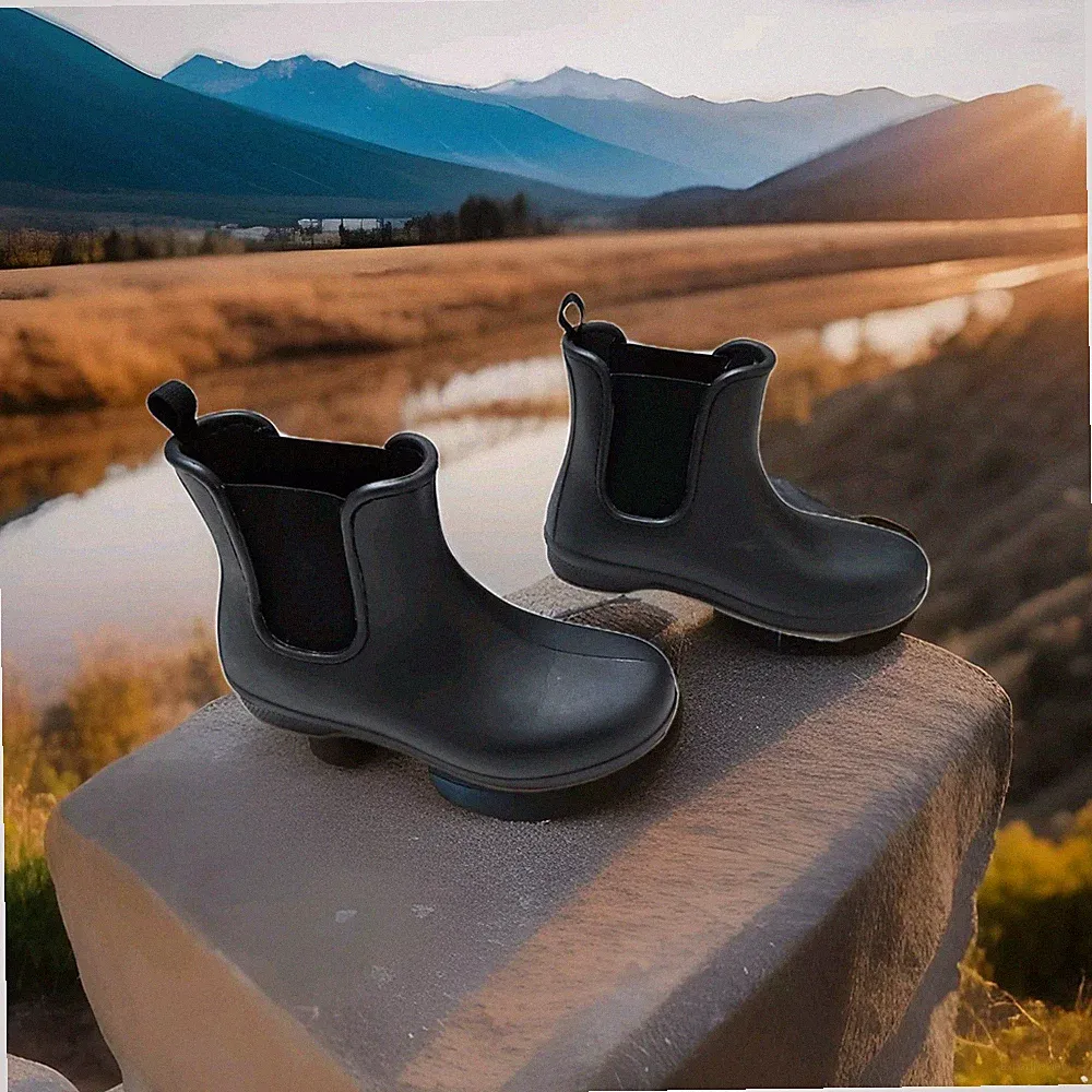 Crocs Chelsea Boot Freesail Stiefeletten Gummisti Schwarz Gr. 36 / 37 Neuwertig