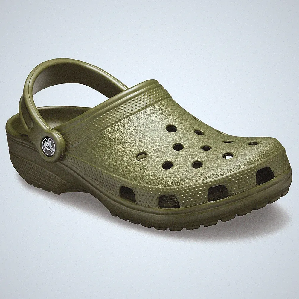 Crocs Classic Kroslite Gummistiefel In Armee-Grün