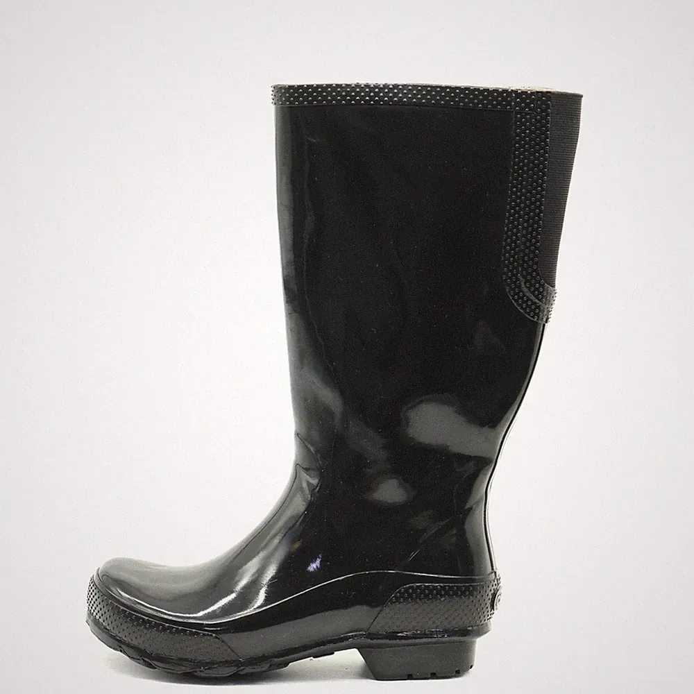 Crocs Damen 202198 Stiefel Schwarz Synthetik Wasserdicht Gummistiefel EU 36-37