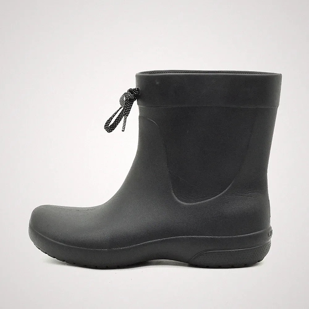 Crocs Damen 203851 Stiefel Schwarz Gummi Regen-Stiefel Regenstiefel EU 39-40