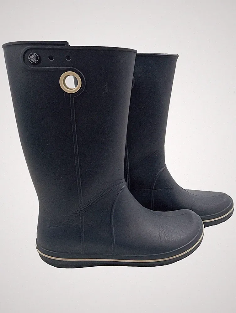 Crocs Gummistiefel Dunkelblau Größe 41 Regenstiefel