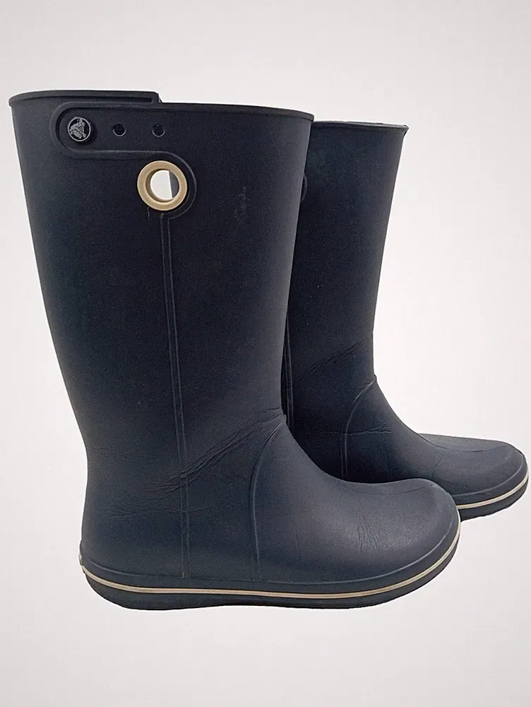 Crocs Gummistiefel Dunkelblau Größe 41 Regenstiefel