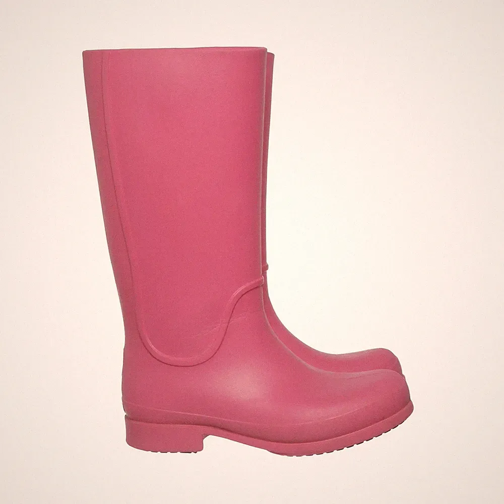 Crocs, Gummistiefel, Größe: 36/37, Pink, Damen #PyR