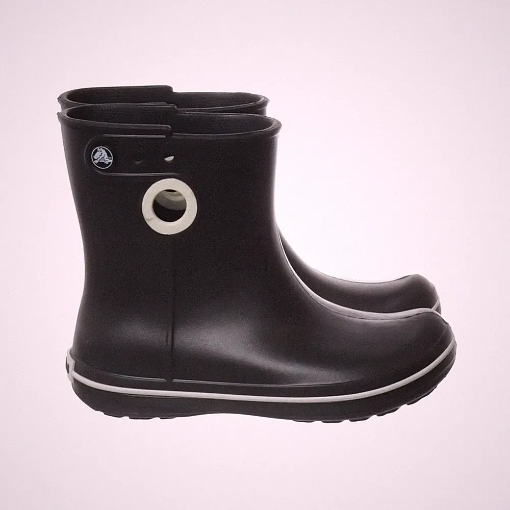 Crocs, Gummistiefel, Größe: 36/37, Schwarz, Damen #yob