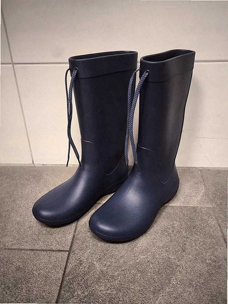 Crocs Gummistiefel Größe 38,5 Blau