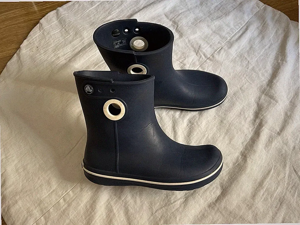 Crocs Gummistiefel Jaunt Shorty, W 6 Blau Gr. 36 37