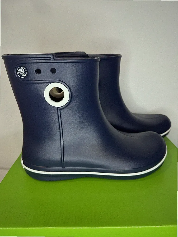 Crocs Jaunt Shorty Boot W Damen Gummistiefel Gr. 36-37 Navy Blau Neu OVP