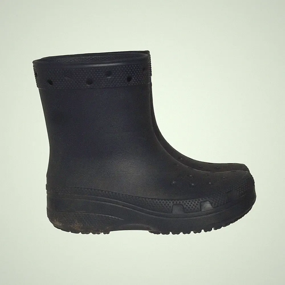 Crocs, Kurze Gummistiefel, Größe: 36/37, Blau, Polyurethan #1ok